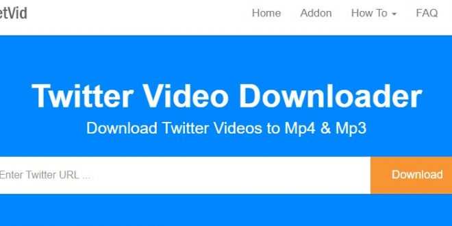 Cara download video twitter tanpa aplikasi